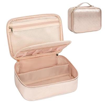 Makeup Bag, Potable Make up Bag Cute Makeup Organizer Bag for Toiletry  Cosmetics Accessories with Divider and Brushes Compartments, Makeup Travel  Case Cosmetic Bags Women and Girls- Nylon Green - Yahoo Shopping