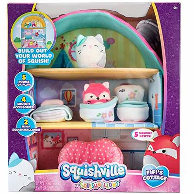 Squishville By Squishmallows 2 Mini Plush Bakery Play Scene 