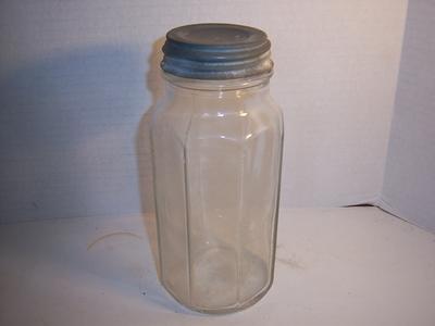 Libbey 97084 16 1/2 oz County Fair Plain Panel Drinking Jar