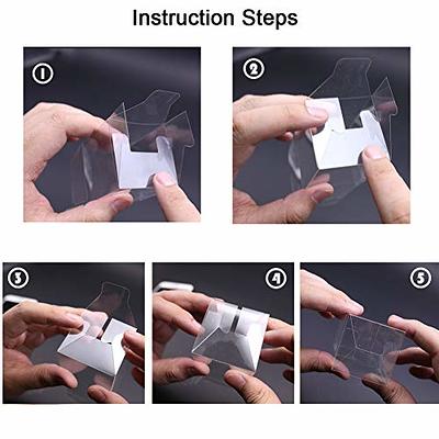 VGOODALL 100 PCS Clear Favor Boxes, 2 x 2 x 2 inches Plastic Small