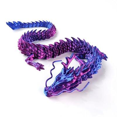 3D Printed Gem Dragon Crystal Dragon Fidget Toys for Autism ADHD