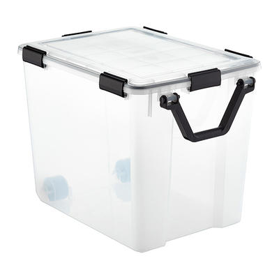 Clear Weathertight Totes