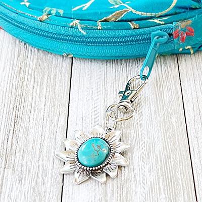 Silver Boho Western Medallion Turquoise Zipper Pull for Backpacks, Cute  Purse Charms, Unique Custom Handbag Jewelry, Personalized Zipper Charms,  Camera Bag Charms, Cool Key Chain Charm - Yahoo Shopping