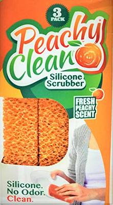 Peachy Clean Silicone Scrubbers, 3 count 