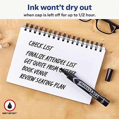 Avery® Marks A Lot® Permanent Markers, Large Desk-Style Size