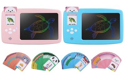 LCD Writing Tablet for Kids 8.5 inch, iMounTEK Colorful Doodle Board Drawing Tablet with Lock Function, Erasable Reusable Writing Pad, Educational