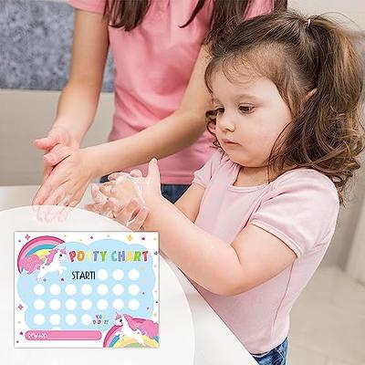 Unicorn Potty Chart//rainbow Potty Chart//girls Potty Training