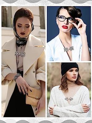 1 Piece Elegant Alloy Jewelry Clip Cardigan Clip Sweater Collar