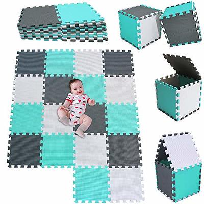 MQIAOHAM® Children Puzzle mat Play mat Squares Play mat Tiles Baby mats for  Floor Puzzle