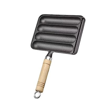 Voeux Kitchenware-Cast Iron Square Grill Pan,Griddle Nonstick