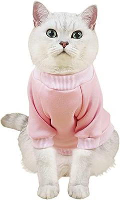  SUNFURA Turtleneck Sweater Coat for Cat, Kitten