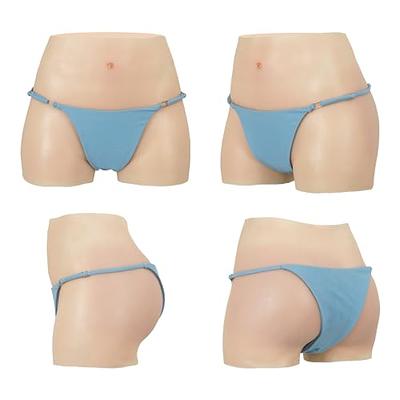 Silicone Panties Realistic Fake Vagina Underwear Hip Lift Fake Buttocks  Enhancer for Crossdresser Ladyboy