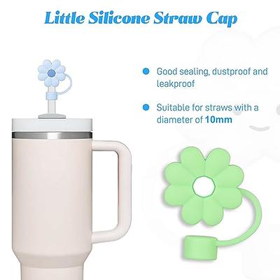 6Pcs Straw Cover Cap for Stanley Cup, 10mm Cute Flower Cloud Shape Silicone  Straw Topper Compatible with Stanley 40 Oz Tumbler Reusable Dust-Proof Straw  Tips Lids - Yahoo Shopping