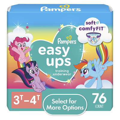 Pampers Easy Ups My Little Pony Training Pants Toddler Girls 3T/4T 108 Ct  (Select for More Options) - Yahoo Shopping