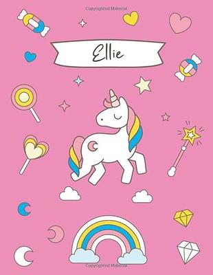 My Sketch Book: Cute Unicorn Kawaii Sketchbook for Girls 8.5x11