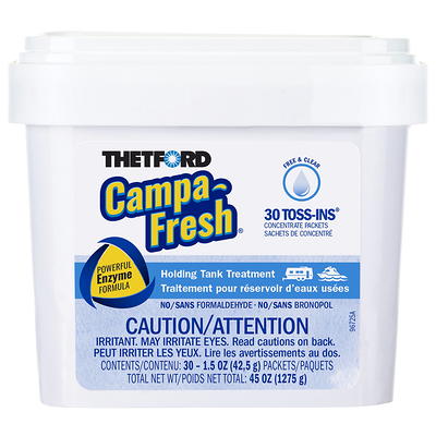 Thetford Campa-Fresh Free and Clear 30-count Toss-Ins Holding Tank  Treatment 