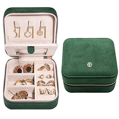  Parima Travel Jewelry Case Jewelry Box - Small Jewelry Box  Jewelry Organizer Travel Essentials for Women, Birthday Gifts for Women  Teen Girls S : Clothing, Shoes & Jewelry