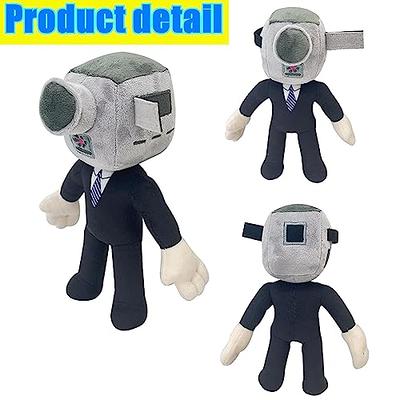 Newest Skibidi Toilet Plush Toys Game Speakerman Camera Titan TV Man  Cartoon Plushie Stuffed Doll Kids