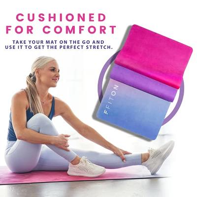 keefee 11 pcs Yoga Starter Sets,Yoga Accessories Kit for Beginners,Yoga  Essentials Equipment Kit Include Fitness Yoga Pilates Ring Wheel Stretch  Belt Yoga Foam Blocks Strap and Socks Pink