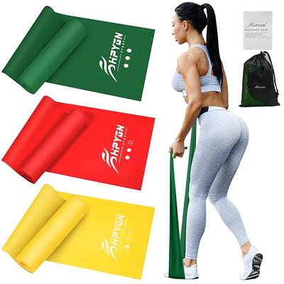  Honmein Resistance Bands for Working Out, Exercise Bands with 5  Resistance Levels Fit for Home Fitness, Strength Training, Natural Latex Resistance  Band Include Instruction Guide and Carry Bag. : Sports 