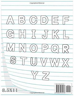 WRITING PAPER FOR KIDS: Writing Paper with lines for kids: Handwriting  Practise Paper for kids with Dotted Lined | 120 pages 8.5x11