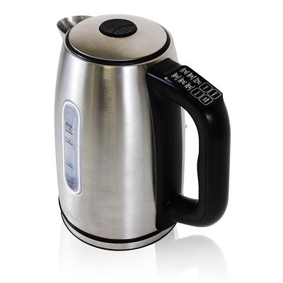 Highland Electric Kettle Stainless Steel 10-Cup Cordless Manual Electric  Kettle in the Water Boilers & Kettles department at