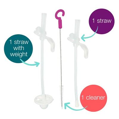 Replacement Silicone Straw for 9oz Flip-Top Straw Cup