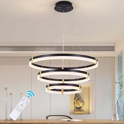 Modern Crystal Chandeliers Lighting Pendant Ceiling Lamp with 3