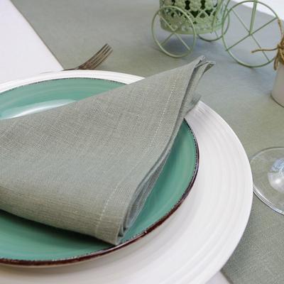 Polyester Napkin 20x20 - Sage Green - CV Linens  Table settings  everyday, Outdoor dinner, Fall table settings