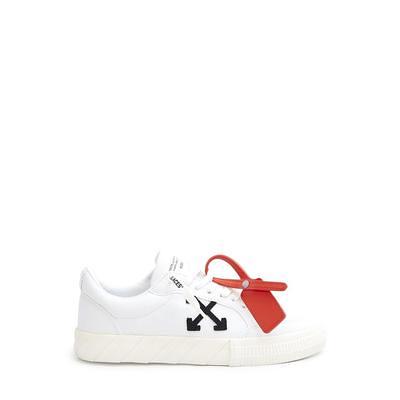 Off-White c/o Virgil Abloh Vulc Low-top Canvas Trainers in White for Men