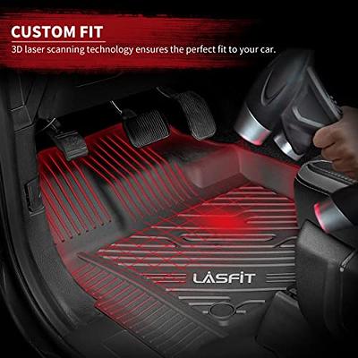 NGUMMS Custom All-Weather Protection Leather Car Floor Mats Fit