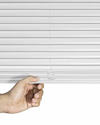  CHICOLOGY Blinds for Windows, Mini Blinds, Window Blinds, Door  Blinds, Blinds & Shades, Camper Blinds, Mini Blinds for Windows, Horizontal Window  Blinds, Midnight White (Blackout), 72 W X 48 H 