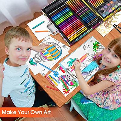 Art Kits for Kids 139 Pack Art Supplies Case Painting Coloring Drawing