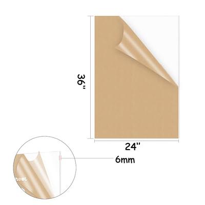  KAITELA Clear Acrylic Sheet 1/4 Thick (6mm), 2 Pack 8