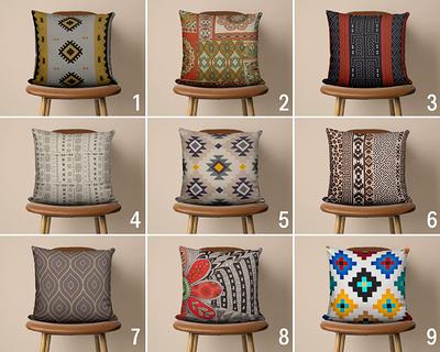 Where I Found All Our Boho Farmhouse Style Throw Pillows