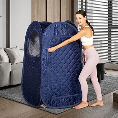 ZONEMEL Portable Steam Sauna, Personal Full Body Sauna Spa for