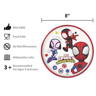 Zak Designs Spider-Man and His Amazing Friends 16 ounce Reusable Plastic  Water Bottle, Spider-Friends 