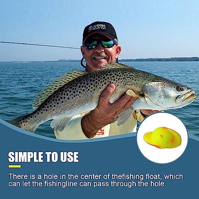 Dr.Fish 60 Pack Oval Foam Floats Trout Floats Fishing Rig Floats