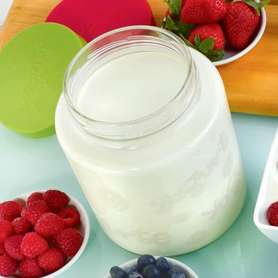 Euro Cuisine Glass Jars for Yogurt Maker Set of 8