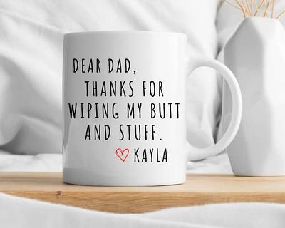 Personalized Dad Travel Mug, Tumbler, New Dad, Funny Gift, Gift For From  Kids, Father's Day Custom Husband, Baby - Yahoo Shopping