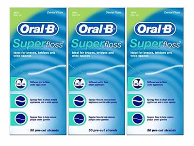 Oral-B Super Floss Pre-Cut Strands Mint 2 ct; 50 ct