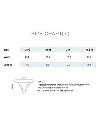 DEANGELMON Seamless Underwear for Women Low Rise Panties Soft