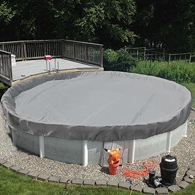 TANG 19' ft Round Pool Covers for 15 Feet Round Above Ground Tank Spa Pool  Covers
