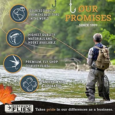 DiscountFlies Terrestrial Dry Fly Fishing Flies – Fishing Kit w