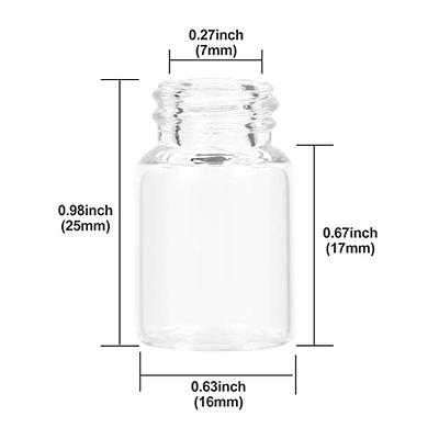 Cadbibe 80ml Glass Clear Test Tubes with Screw Caps and Plastic Stoppers,  Liquid Sample Vial, Leak-Proof Flat Test Tubes, 6PCS - Yahoo Shopping