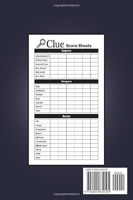 printable clue game cards