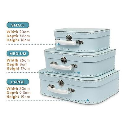 Decorative Vintage Suitcases Set for Women