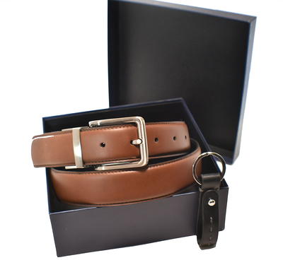 George Men's 35mm Stretch Reversible Belt 