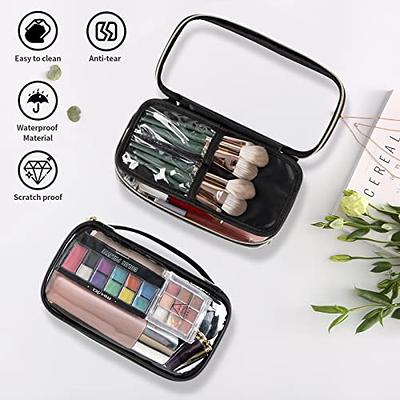 Small Cosmetic Bag,Portable Cute Travel Makeup Bag for Women and girls  Makeup Brush Organizer cosmetics