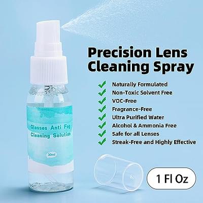 Glasses Cleaning Kit Eyeglass Repair Kit, Eye Glass Cleaners Spray (Anti  Fog) with Eyeglass Cleaner Cloth, Repairing Kit with Screws and  Screwdriver, Nose Pads, Glasses Cleaner Tool for Travel - Yahoo Shopping